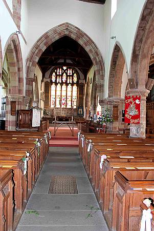 Heversham - The Nave